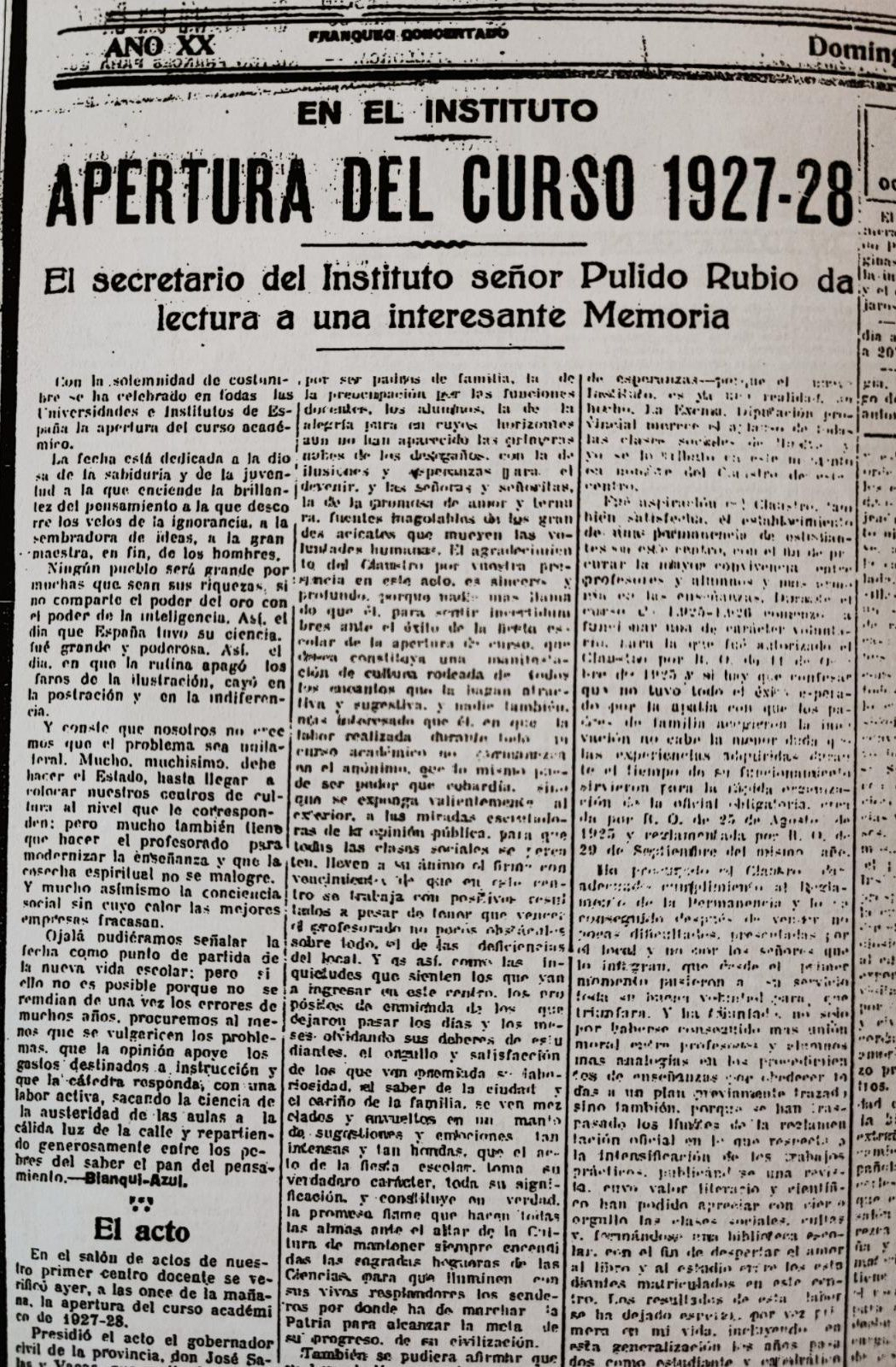 Diario de Huelva. 02-02-1927. Diario de Huelva. 02-02-1927.