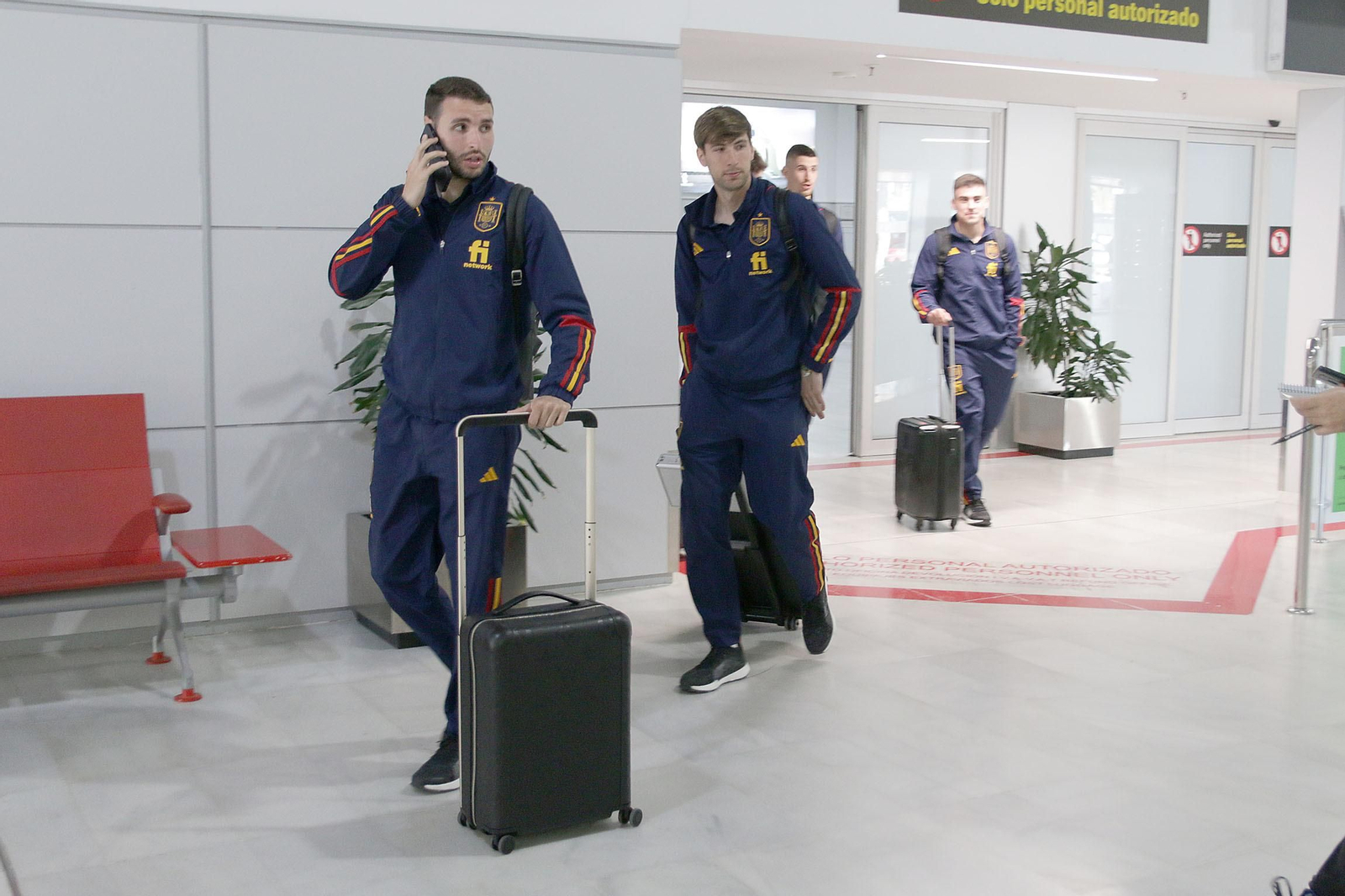 La Selección Española Sub-21 aterriza en Almería