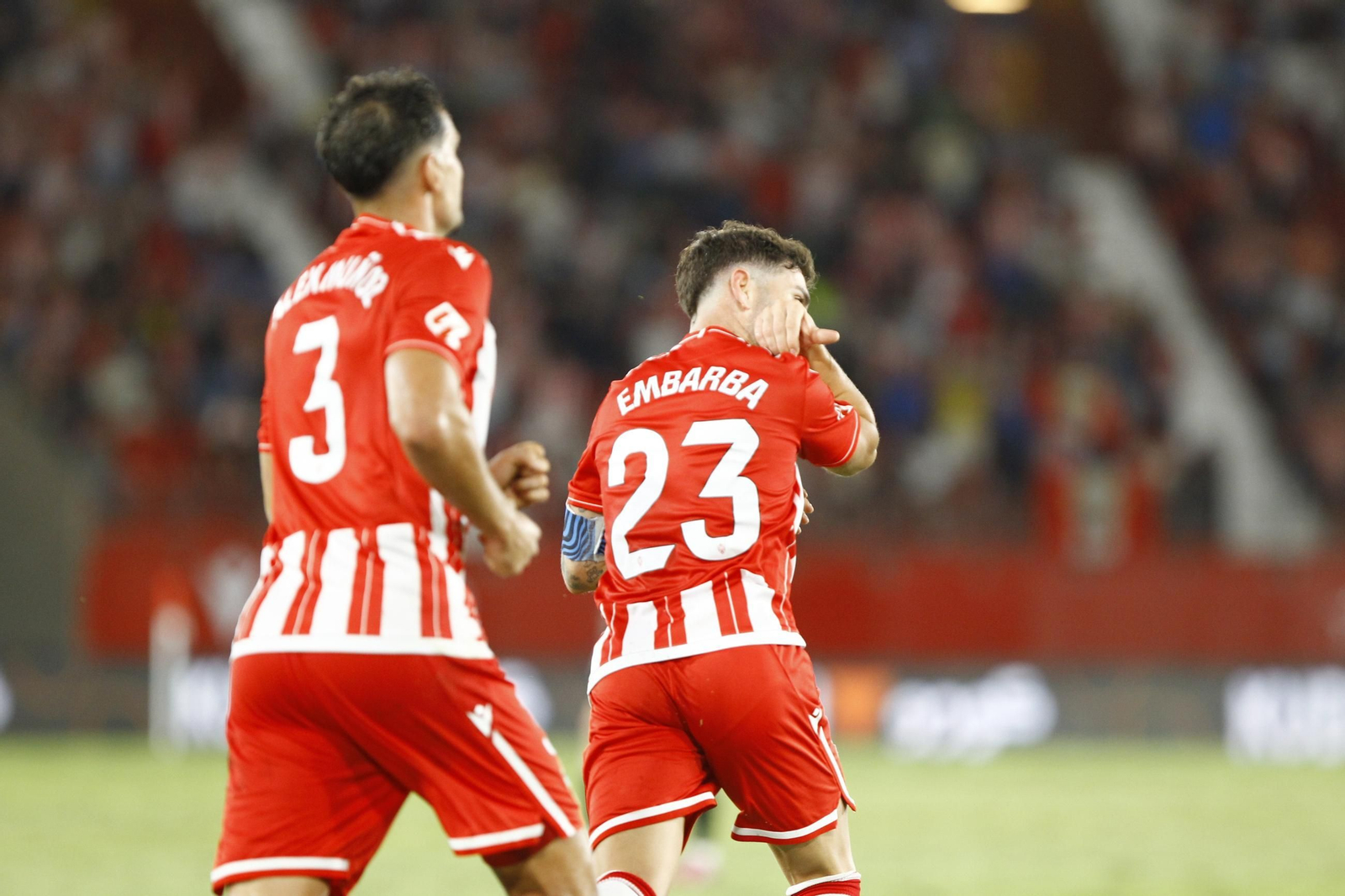 Las fotos del partido U.D. Almería-Sporting de Gijón