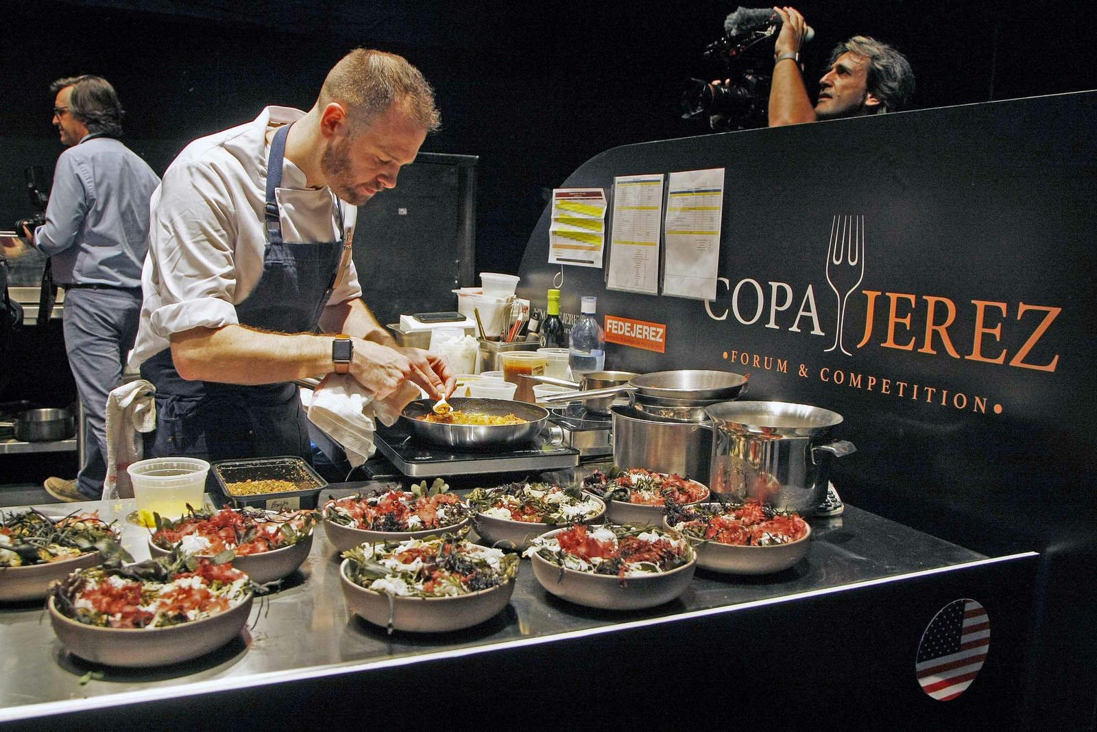 Final concurso gastronómico copa Jerez