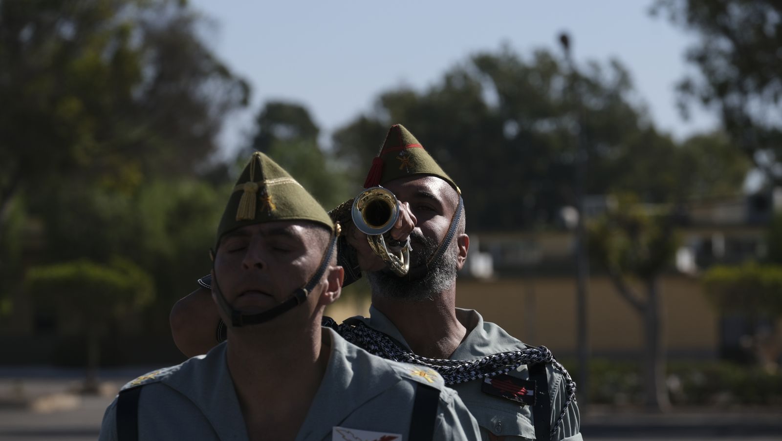 Imágenes de la visita de la Ministra de Defensa Margarita Robles a la Brigada Alfonso XIII de La Legión