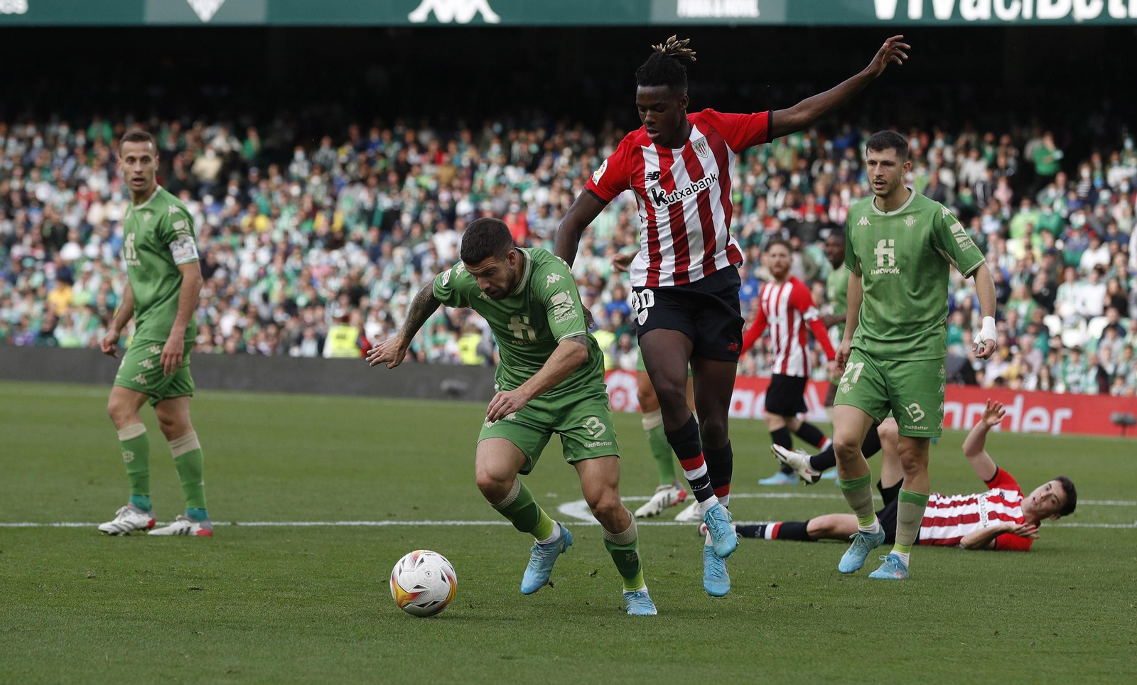 Las imágenes del Betis-Athletic Bilbao