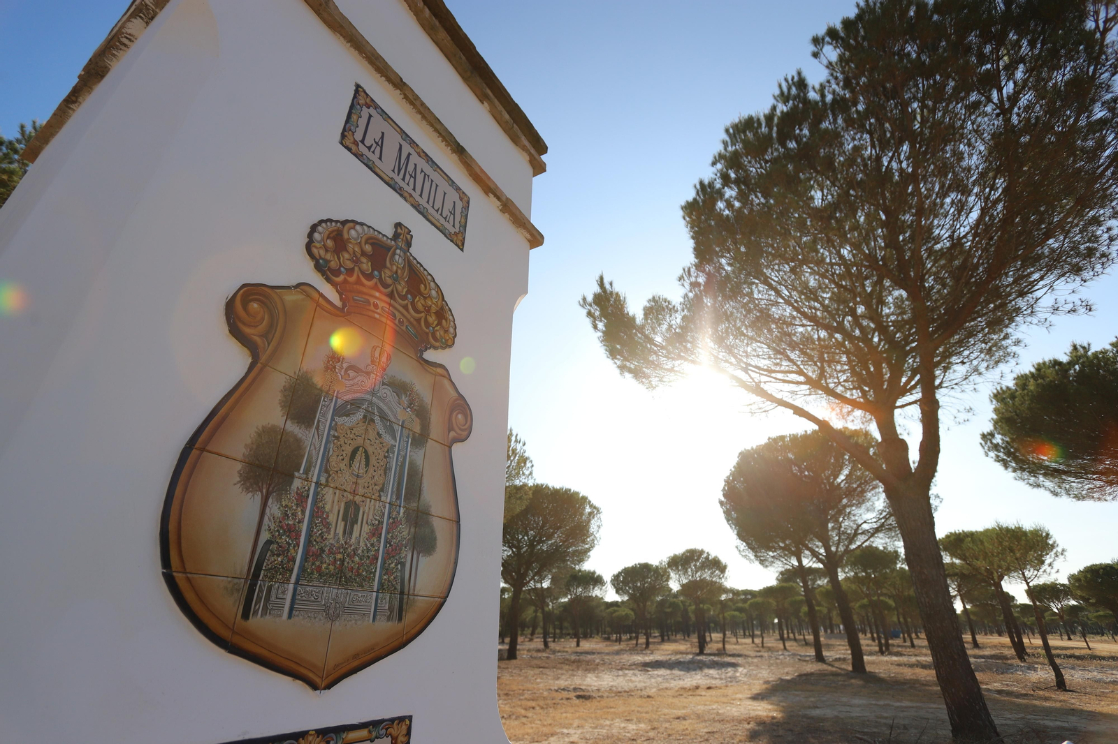 Imágenes del estado en el que se encuentran los caminos del Rocío para la Romería 2023
