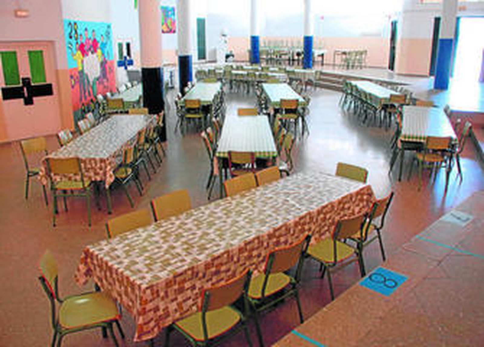 Imagen de archivo de un comedor de un colegio del municipio.
