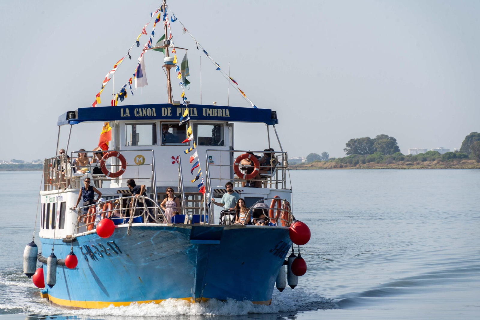 Imágenes de El Muelle de Levante, punto de partida de la mítica Canoa de Punta Umbría
