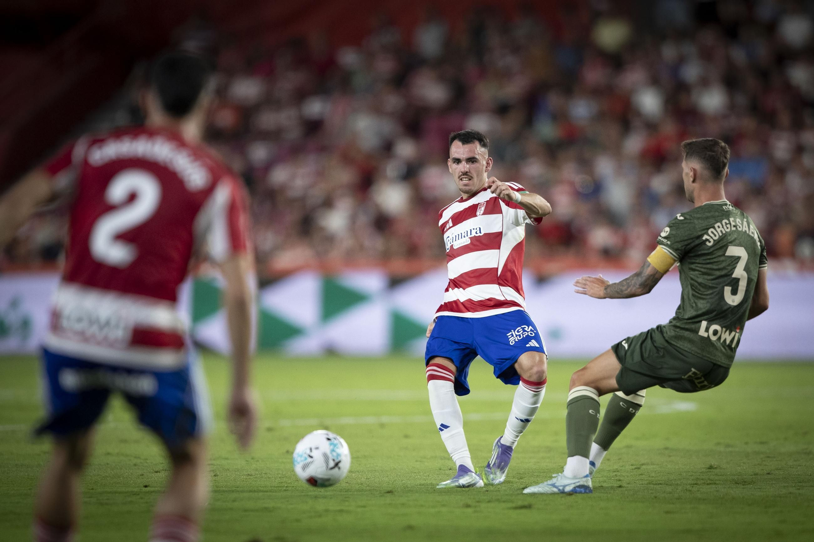 La posición de Álex Sola marcará el once de Pacheta en El Plantío.