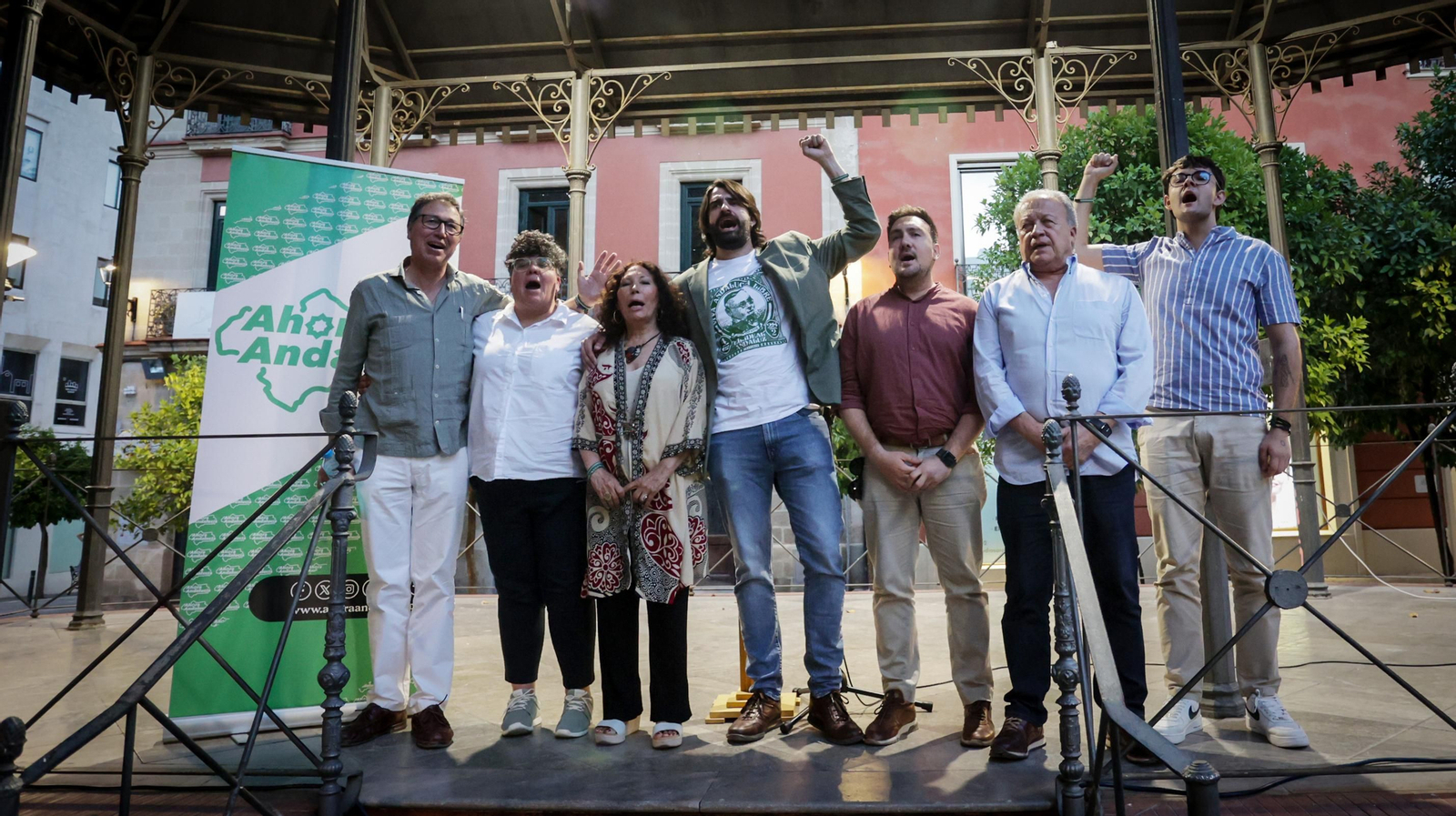 Imágenes del mitin de Ahora Andalucía en Jerez Imágenes del mitin de Ahora Andalucía en Jerez