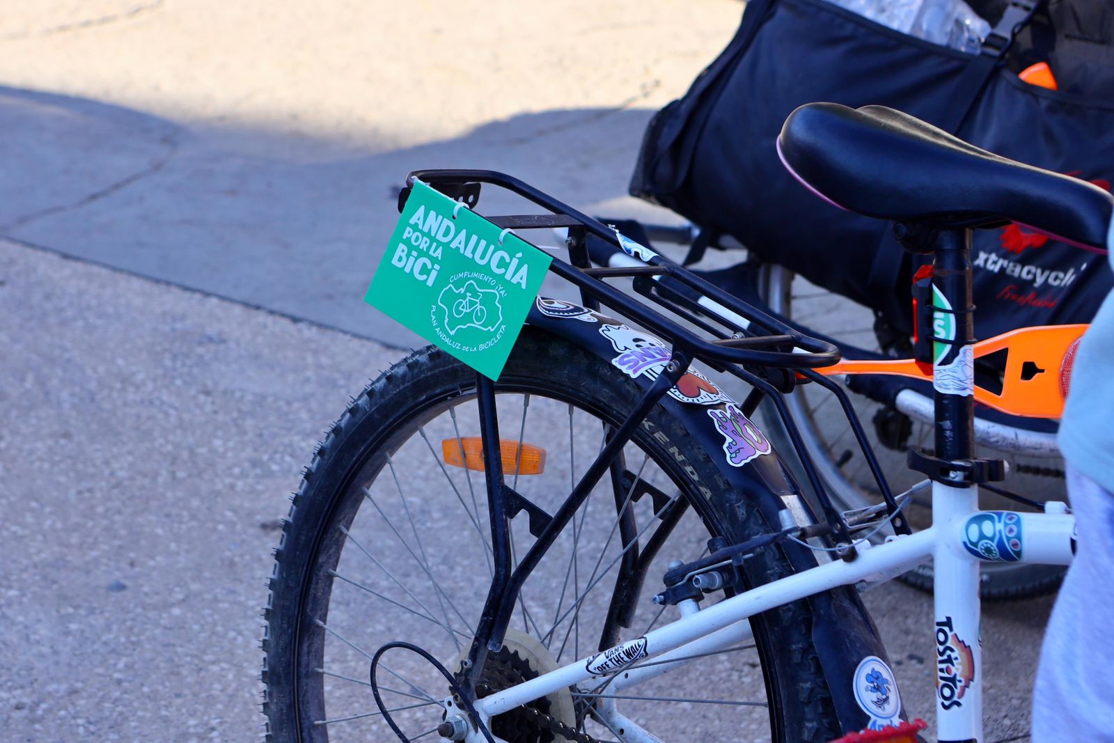 Así ha discurrido la 'bicifestación' por la movilidad verde en Málaga