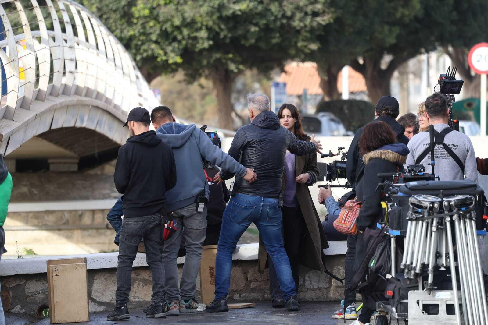 Segunda temporada de 'La Chica de Nieve': fotos del rodaje en Málaga