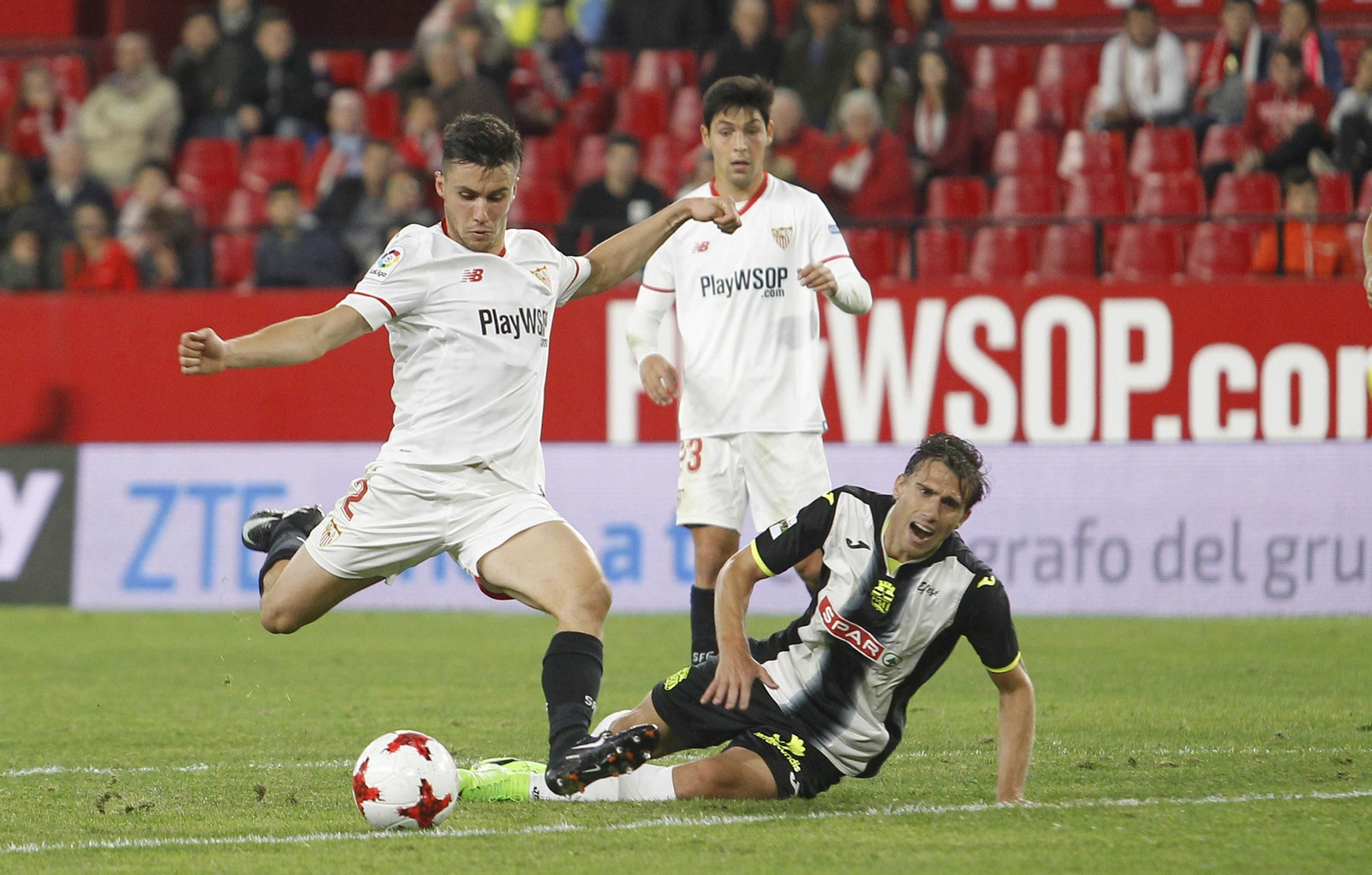 El Sevilla FC-Cartagena, en imágenes