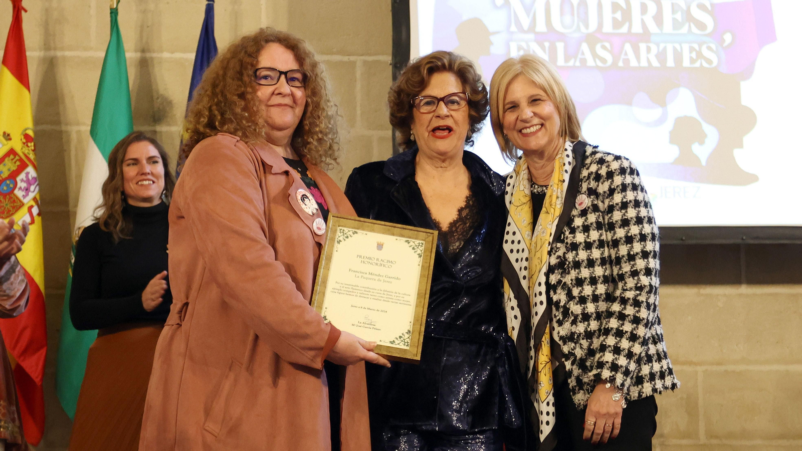 Premios Racimo por el Día Internacional de las Mujeres en Jerez