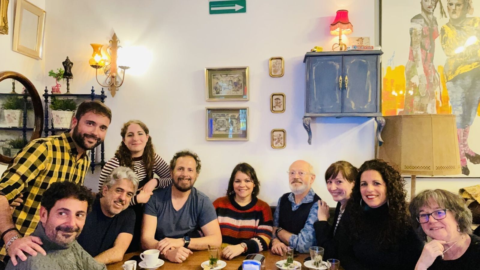 El elenco de la compañía algecireña La Teatrera.