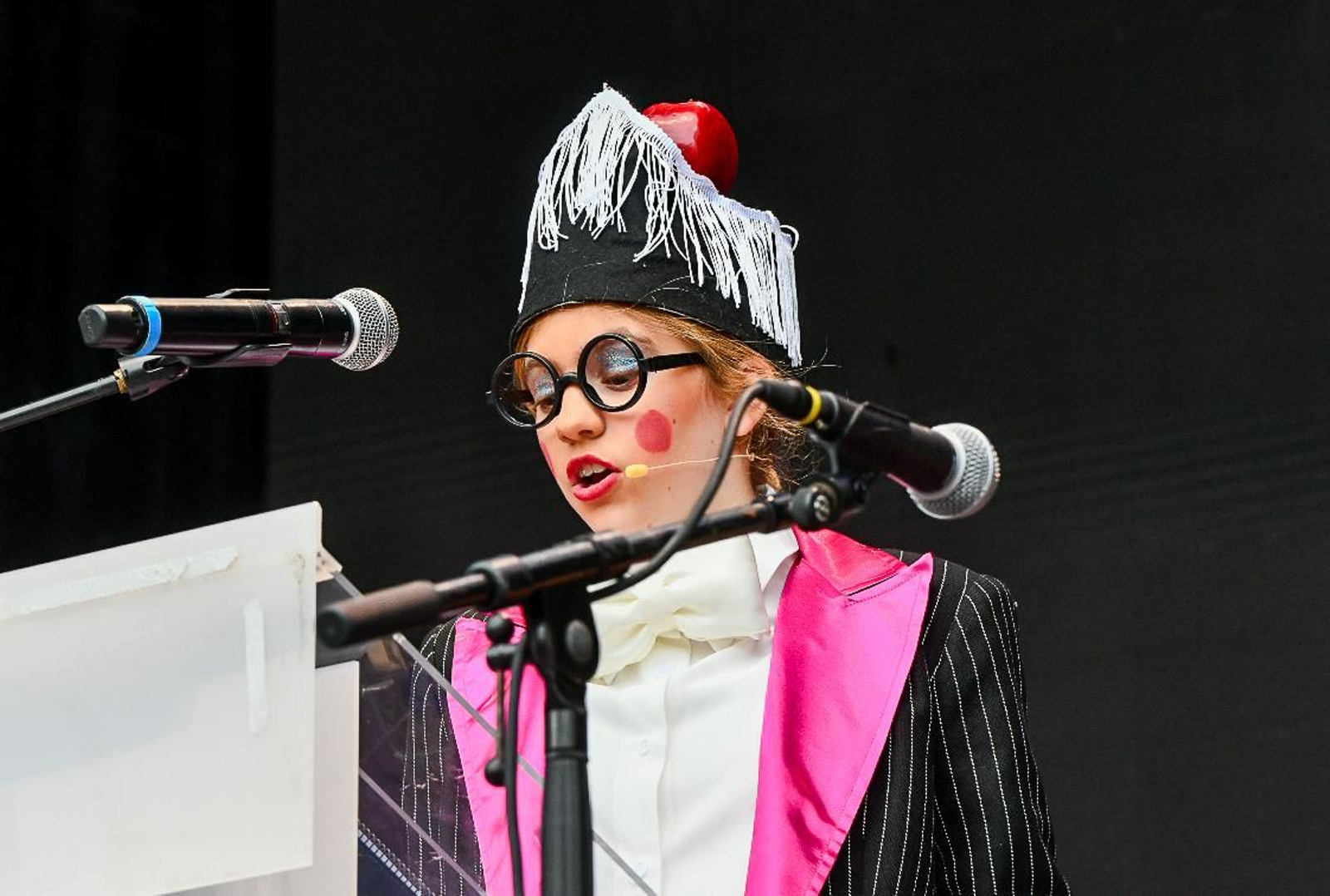 Carolina Sánchez Reyes, pregonera infantil del Carnaval de Cádiz 2025.