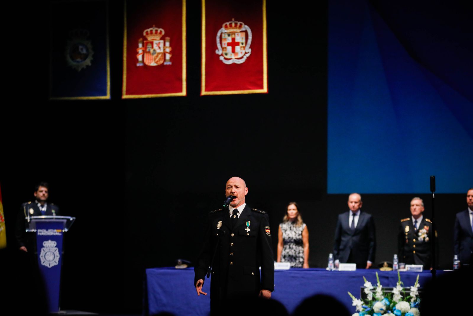 Patrón de la Policía Nacional en Almería