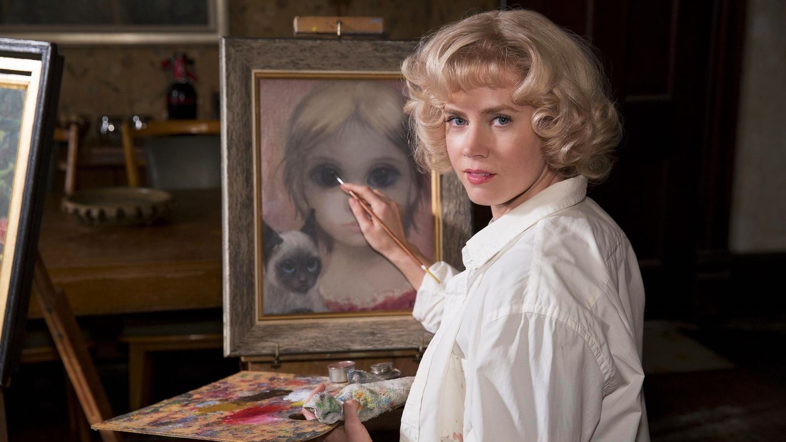 La vida de Margaret Keane, quien inspiró la obra de Tim Burton, se llevó al cine en 2014 con 'Big Eyes'.