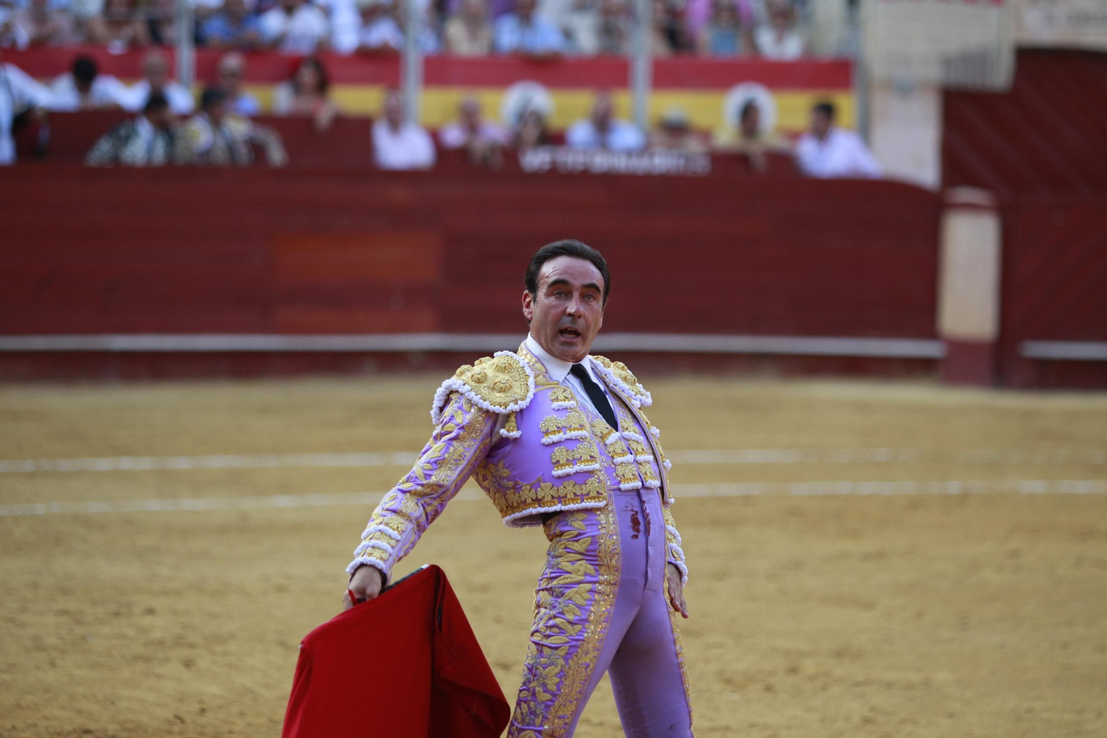 La despedida del torero Enrique Ponce de la Feria de Almería 2024, en imágenes