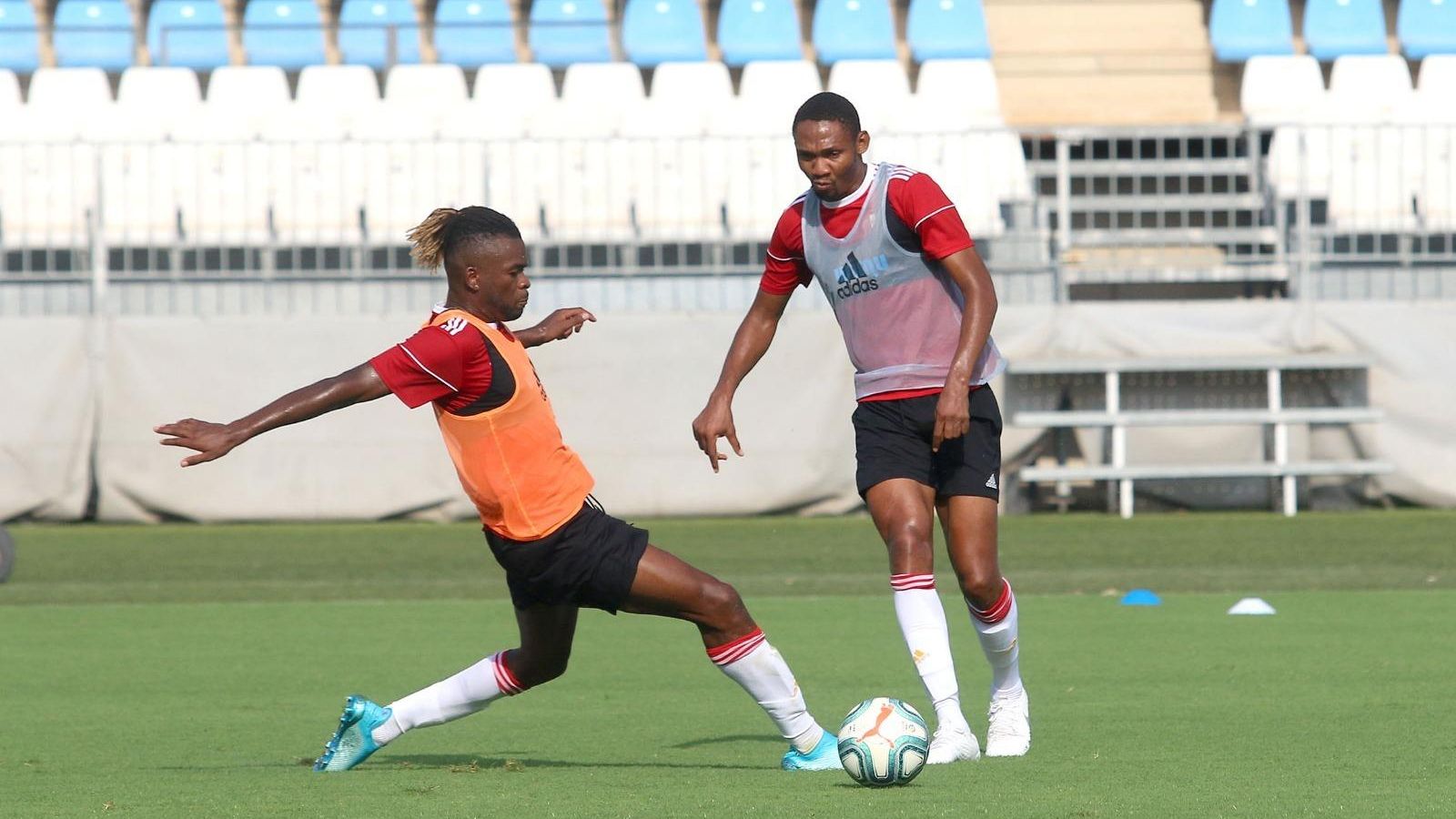 El balón volvió a ser uno de los grandes protagonistas en la sesión matinal