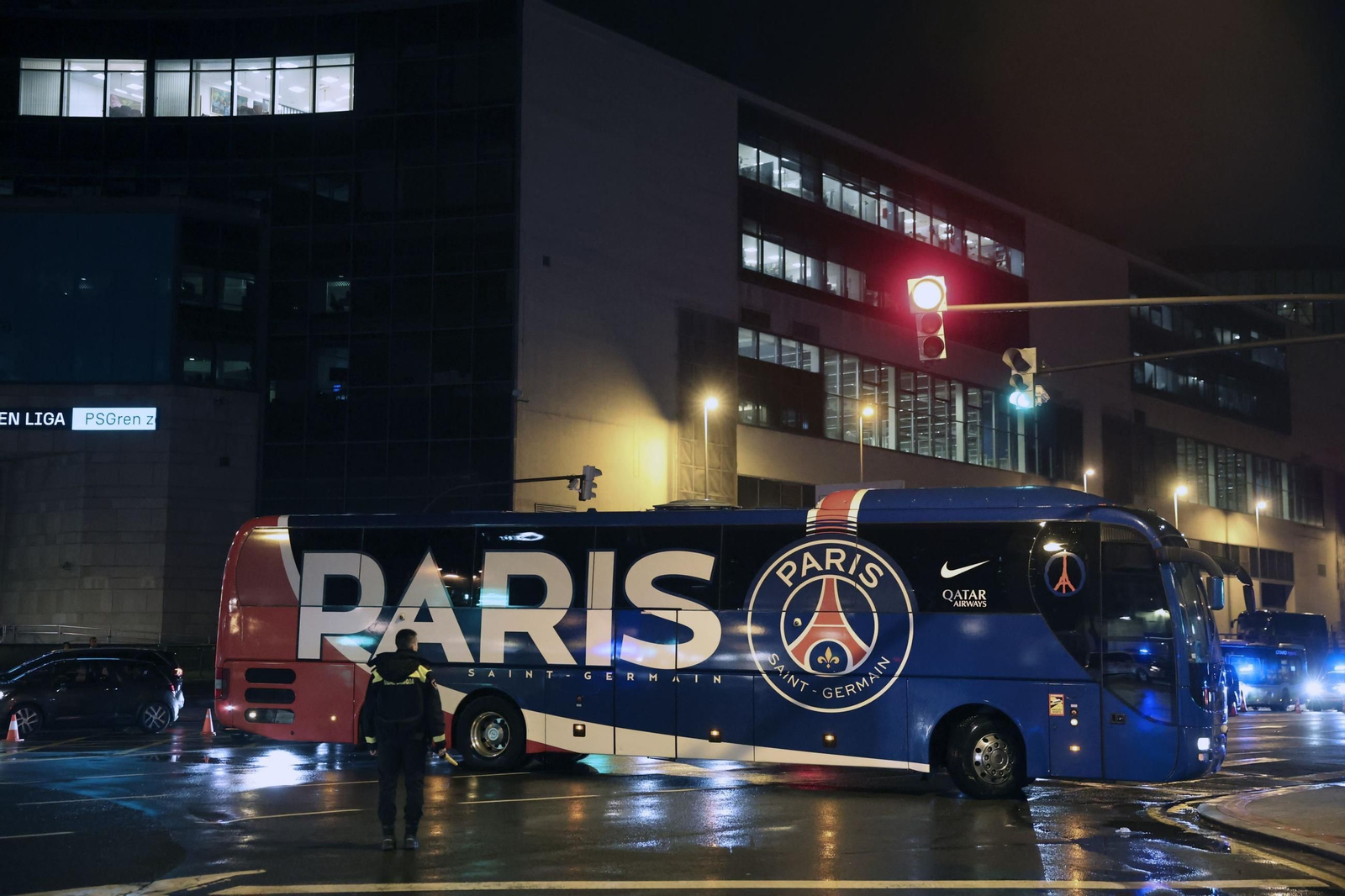 El Athletic Club-PSG, en imágenes