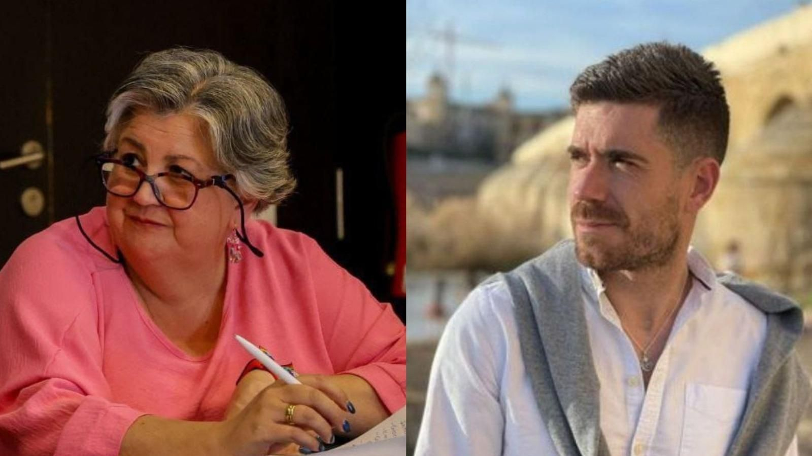 Lola Alcaide y Antonio Jesús Morel, coportavoces de Córdoba Suma.