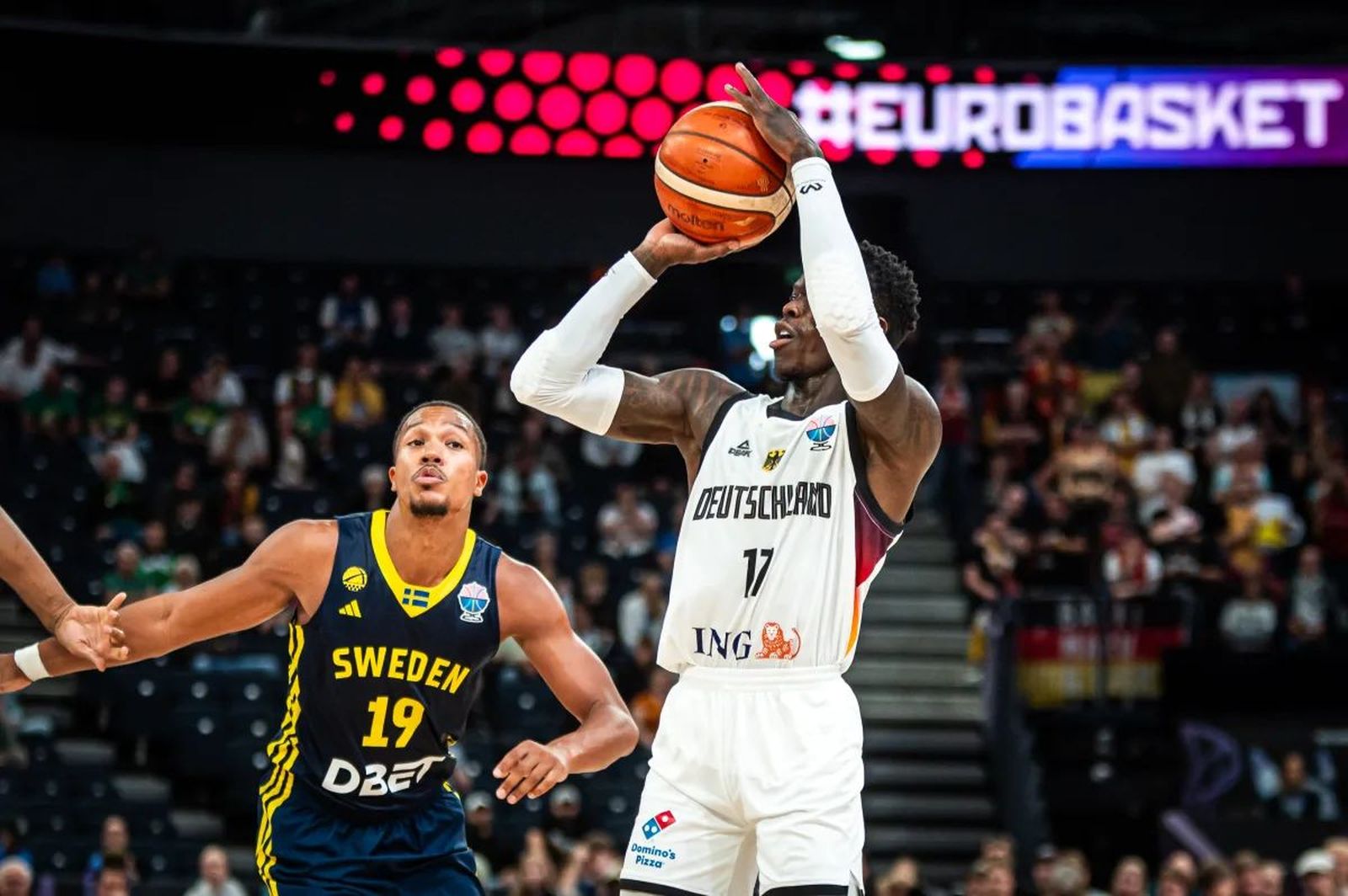 Eurobasket 2025: Pantzar brilla en la derrota de Suecia ante Alemania
