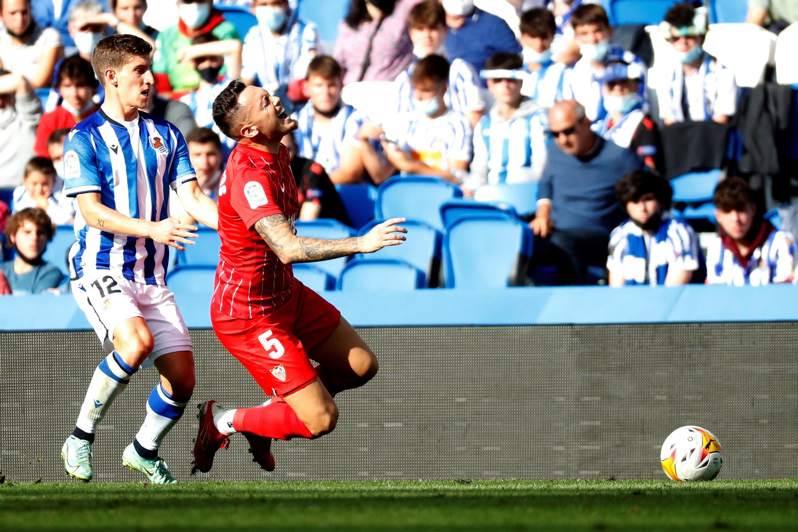 Las imágenes del Real Sociedad-Sevilla