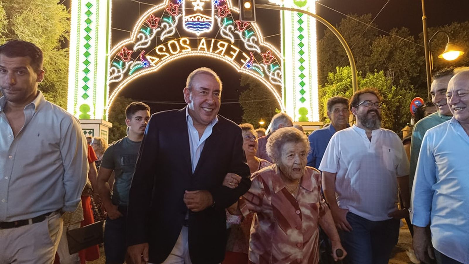 La inauguración de la Feria de Villa del Río