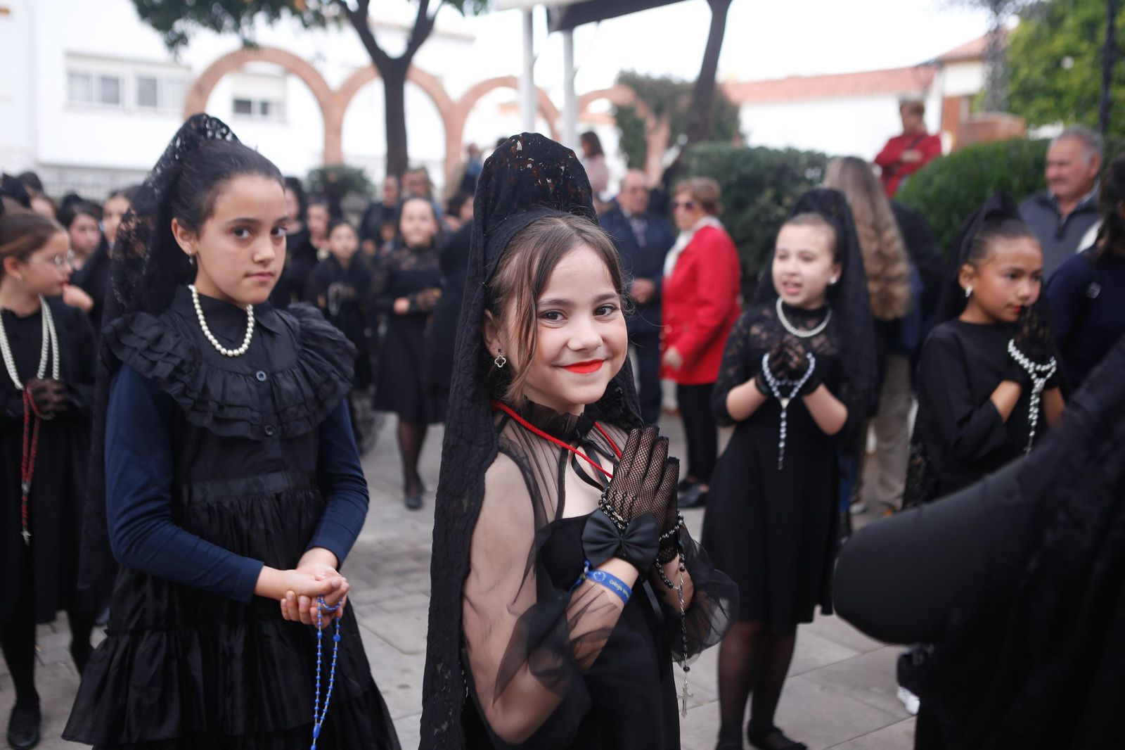 Fotos de la procesión infantil del colegio Nuestra Señora de los Milagros de Algeciras