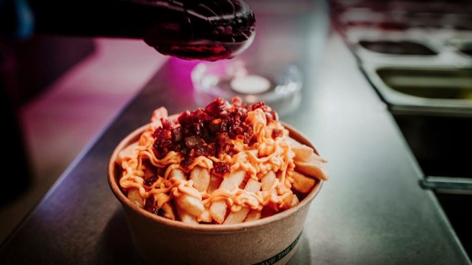 Patatas con bacon de Street Vice