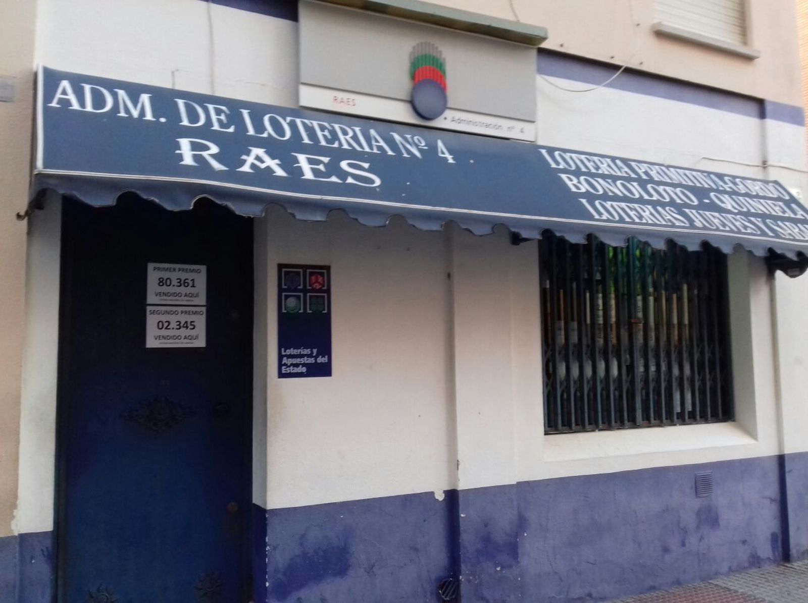 El despacho de Luis Milena, ayer por la tarde.