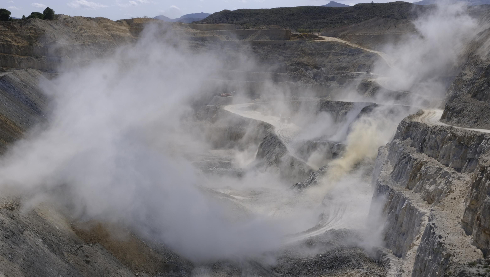Visita a las canteras de yeso en Sorbas