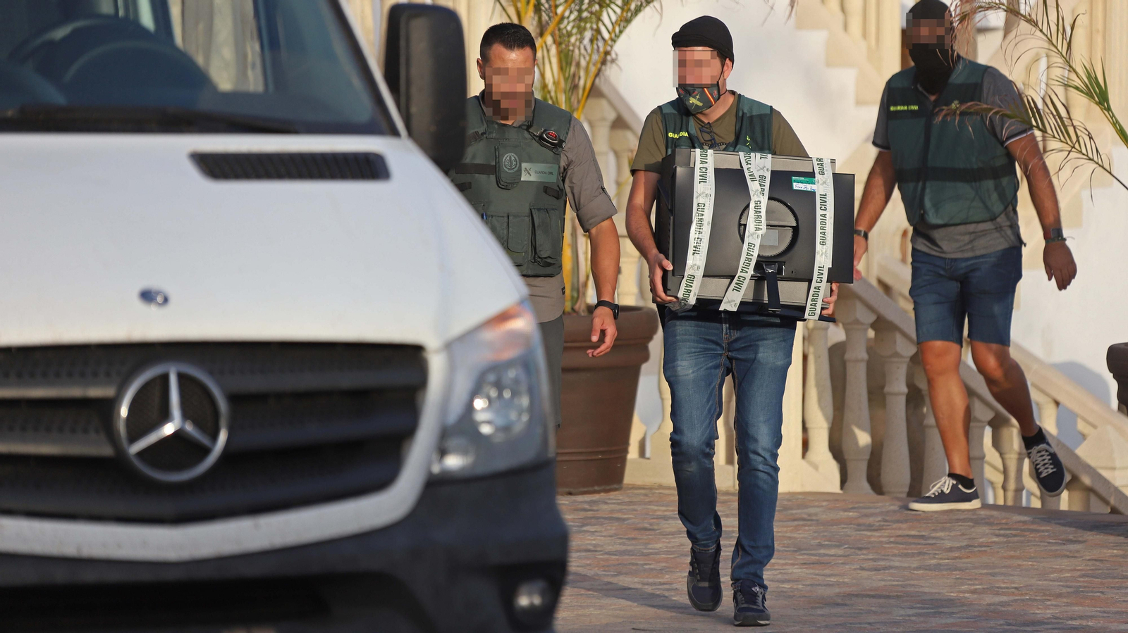 Registros de la Guardia Civil en San Roque y Los Barrios