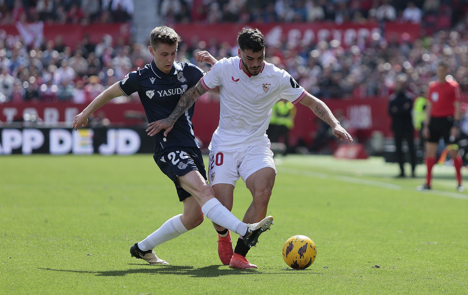 Las imágenes del Sevilla - Real Sociedad