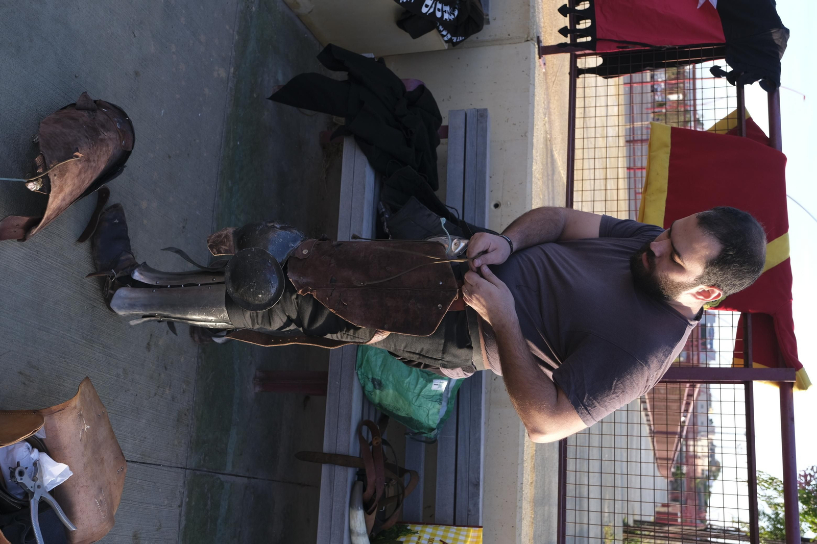 Fotogalería de los combates medievales en Almería