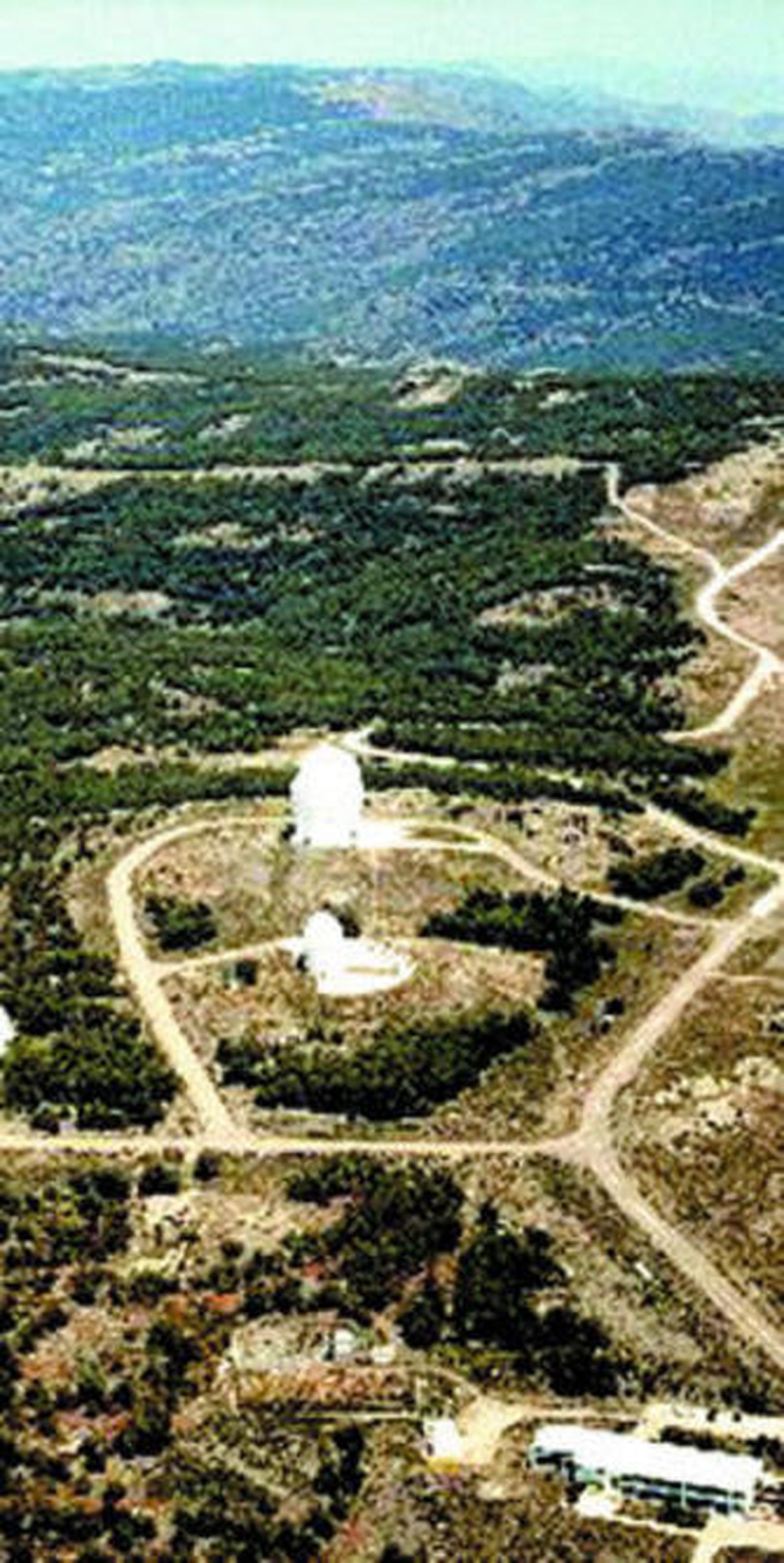 Panorámica que muestra el lugar elegido por Peris.