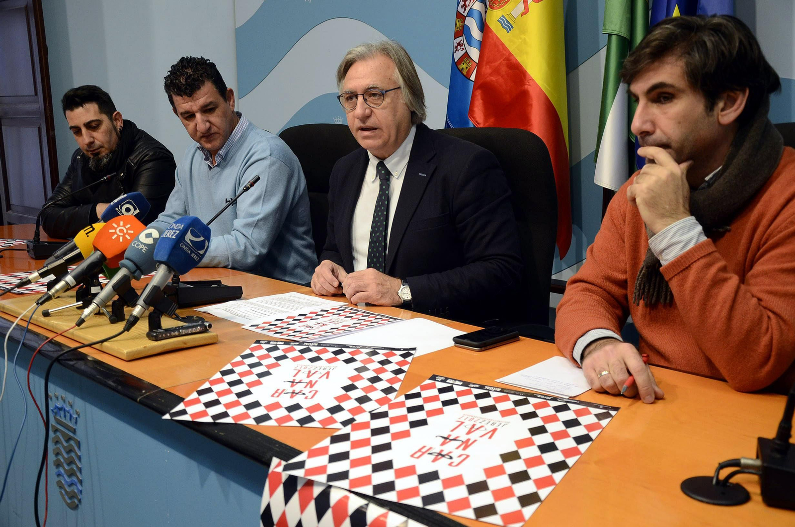 Un momento de la presentación ayer de los actos del Carnaval 2017.