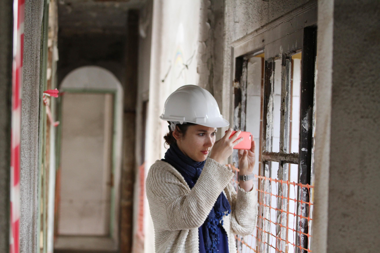 La visita del alcalde a las obras del Mercado Puerta de la Carne, en imágenes