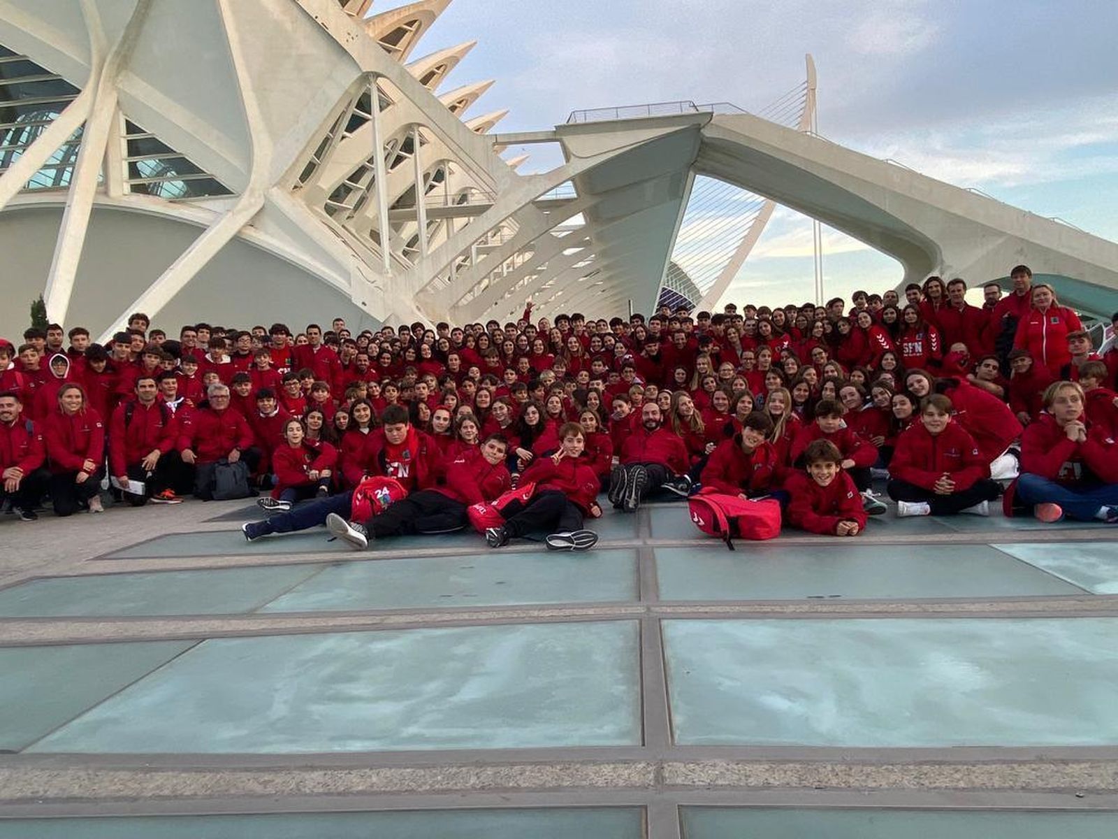 La expedición de San Felipe Neri en la Olimpiada Marianista.