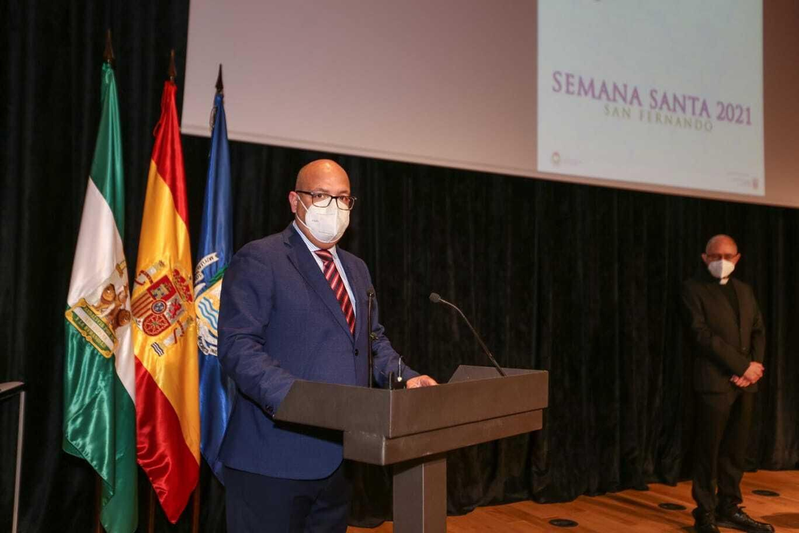 Manuel A. García López, presidente del Consejo de Hermandades y Cofradías de San Fernando.