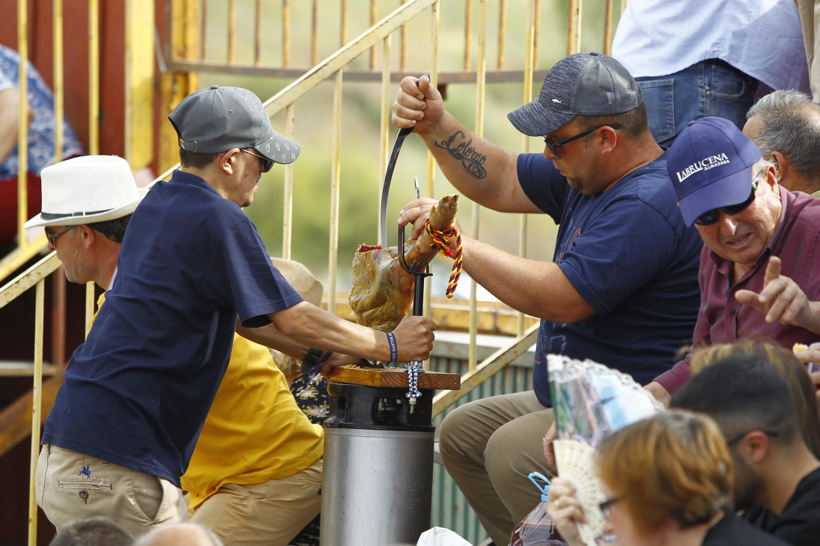 Imágenes de la corrida de toros en las Fiestas de Abrucena.