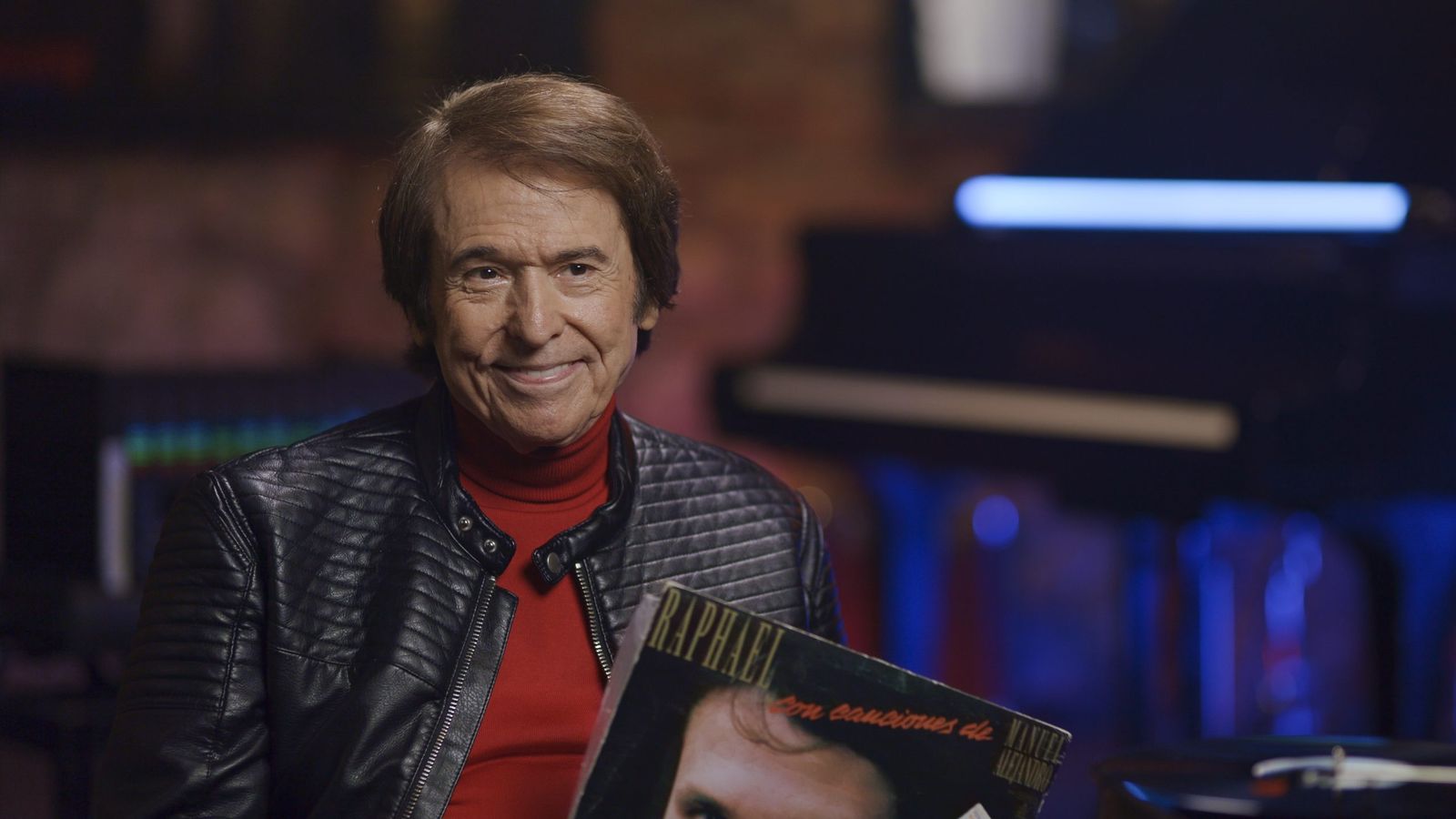 Raphael durante la grabación del programa 'Melódico'