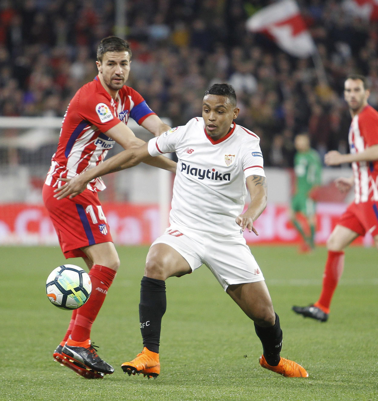 Las imágenes del Sevilla-Atlético de Madrid