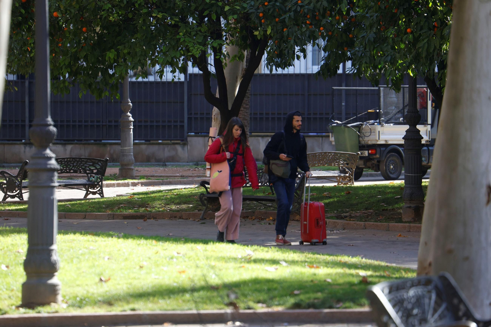 Las imágenes de la vuelta a la normalidad diaria en Córdoba tras las vacaciones de Navidad