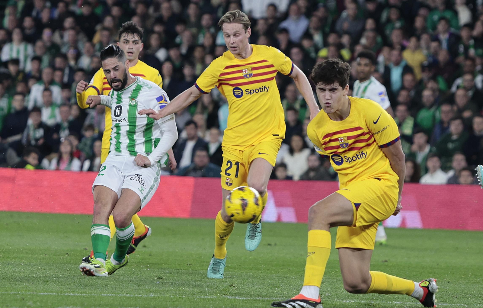 Las imágenes del Betis - Barcelona