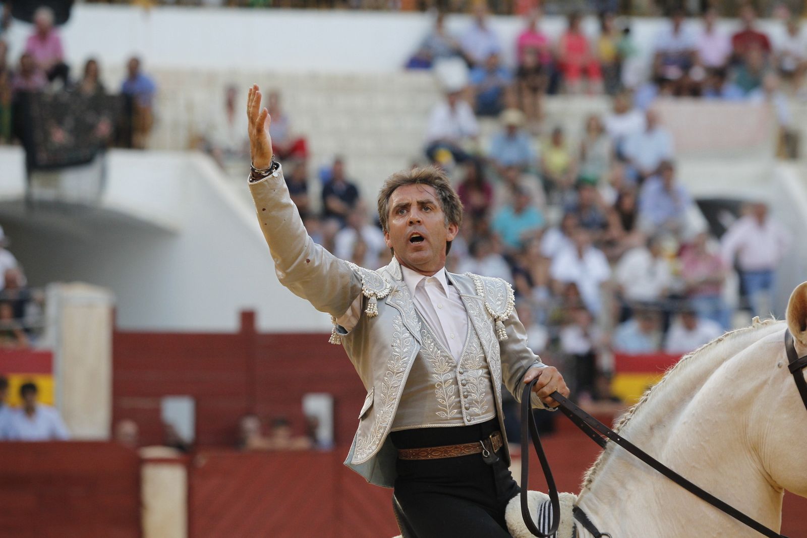 Fotogalería corrida de rejones. Feria de Almería 2019