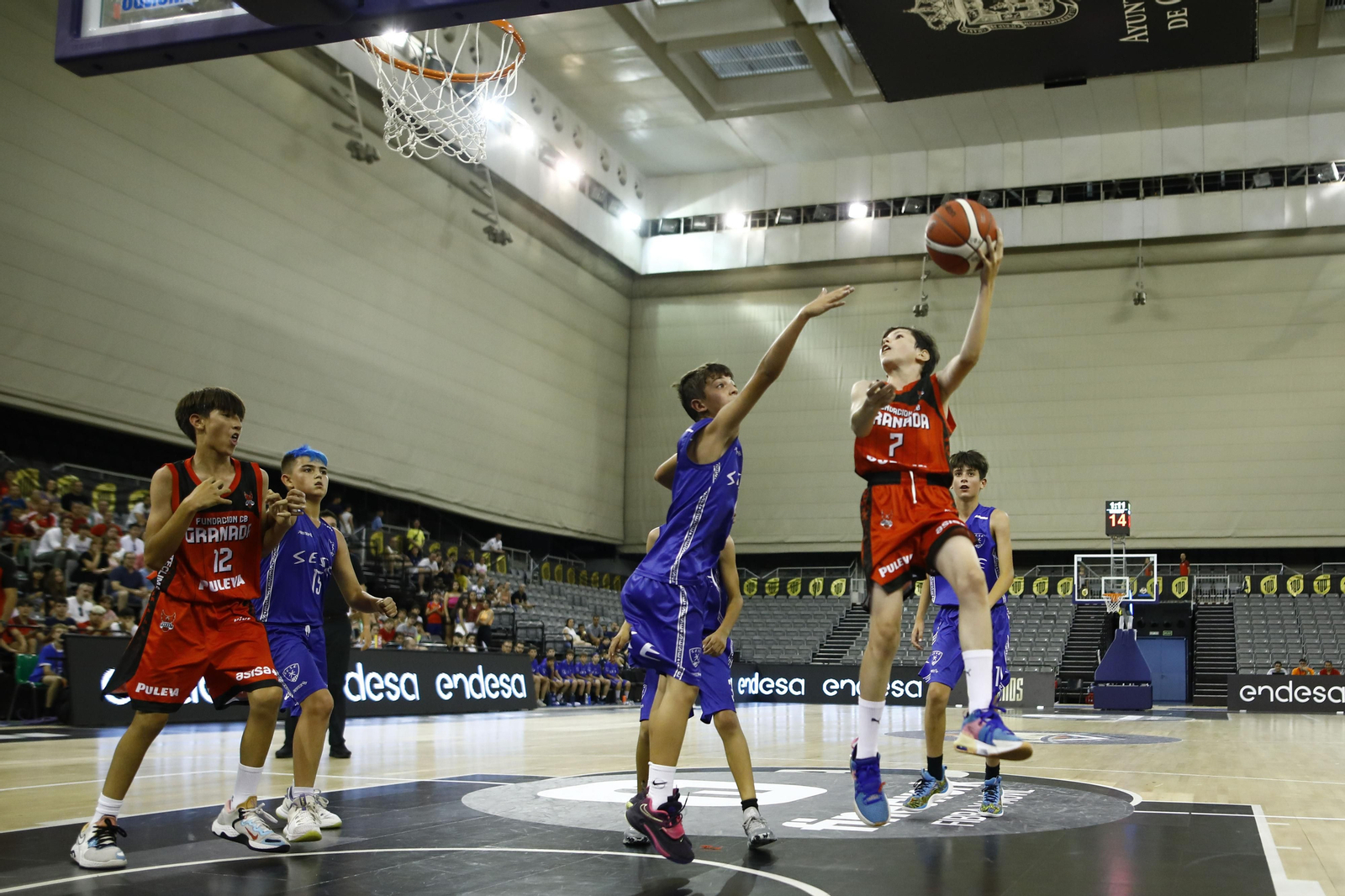 Encuéntrate en el partido del Fundación CB Granada de minibasket