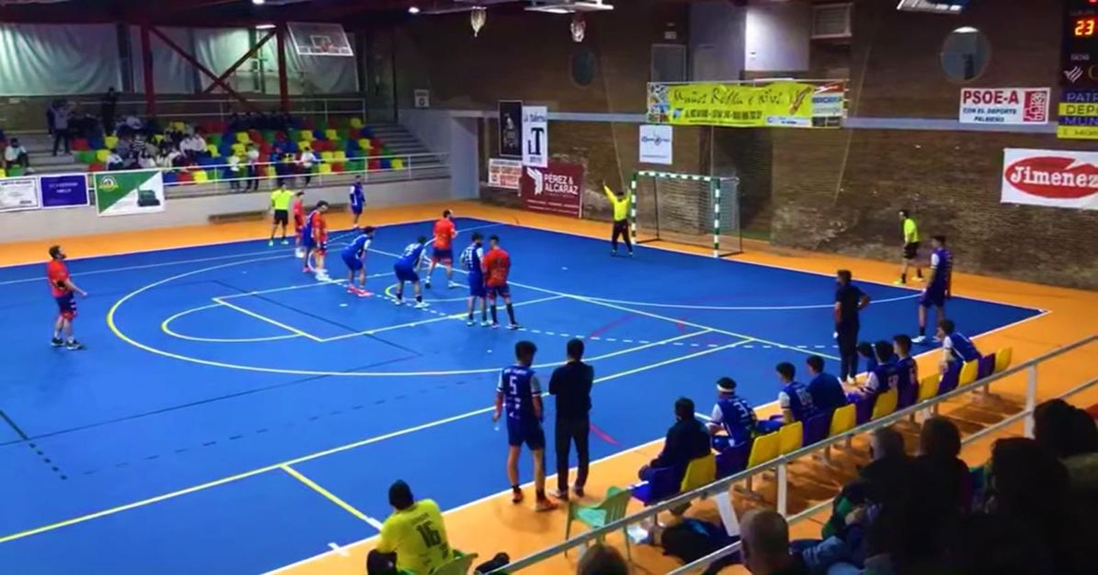 El partido se disputó en el pabellón de Palma del Río