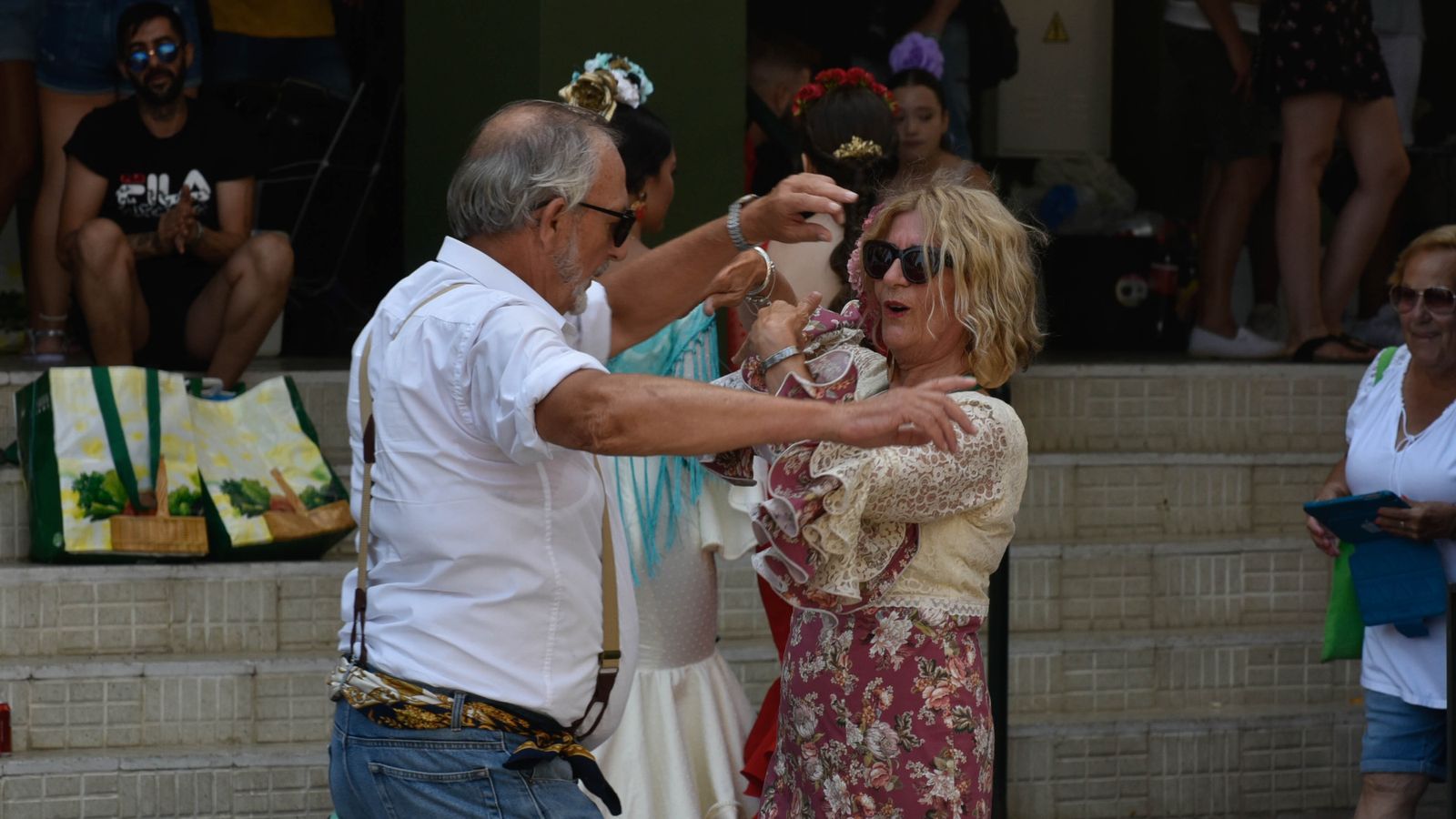 Las fotos del Domingo Rociero en el centro de la Línea