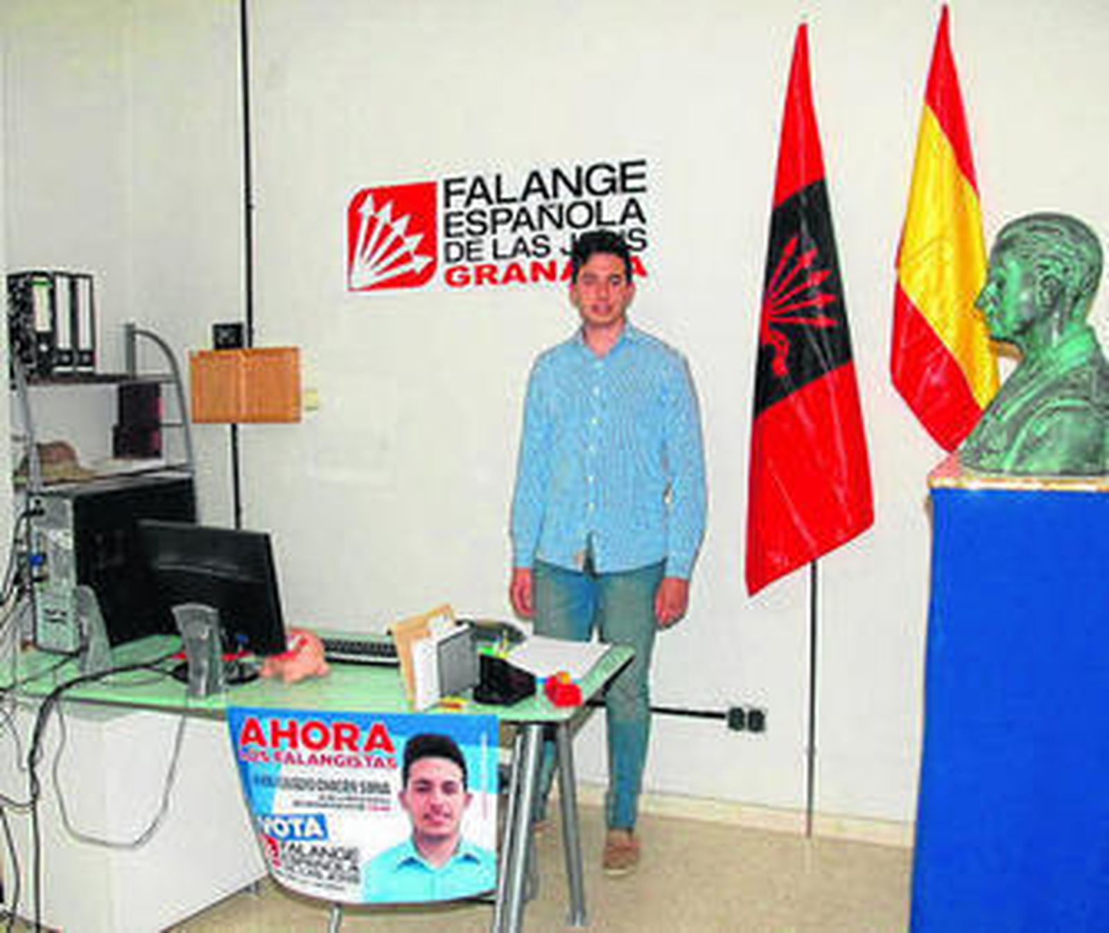 El joven bastetano se presenta por el partido que más se "ajusta a su ideal".