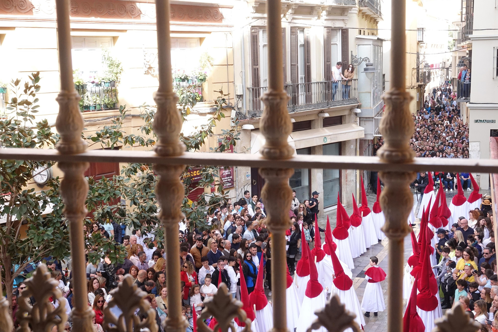 La Sagrada Cena en el Jueves Santo de Málaga, en fotos