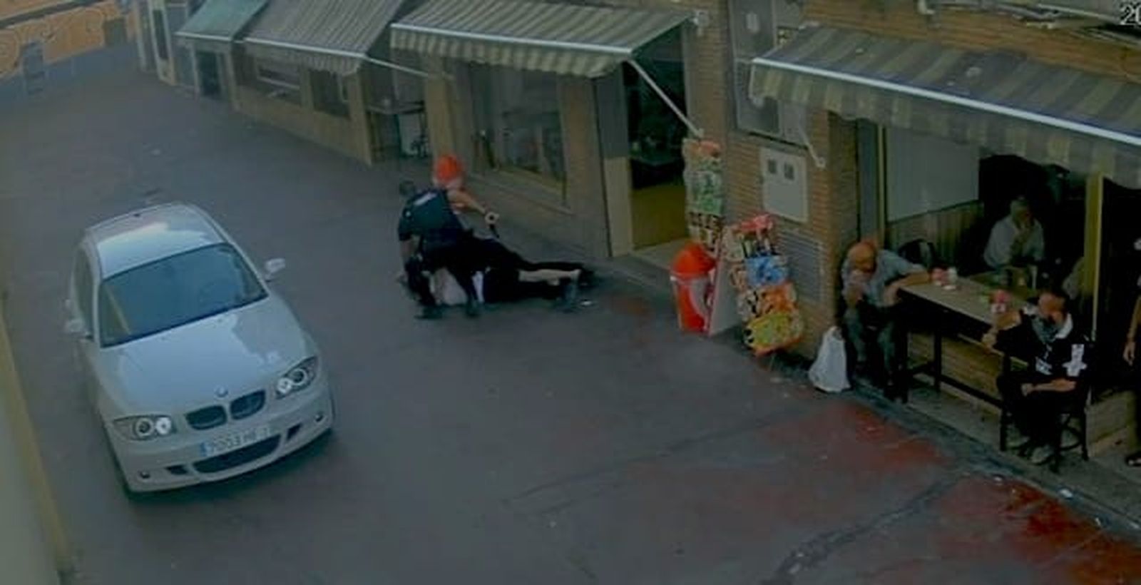 Imagen de la actuación policial en Íllora.